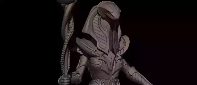 Apophysis Goddess High Poly for 3d Print