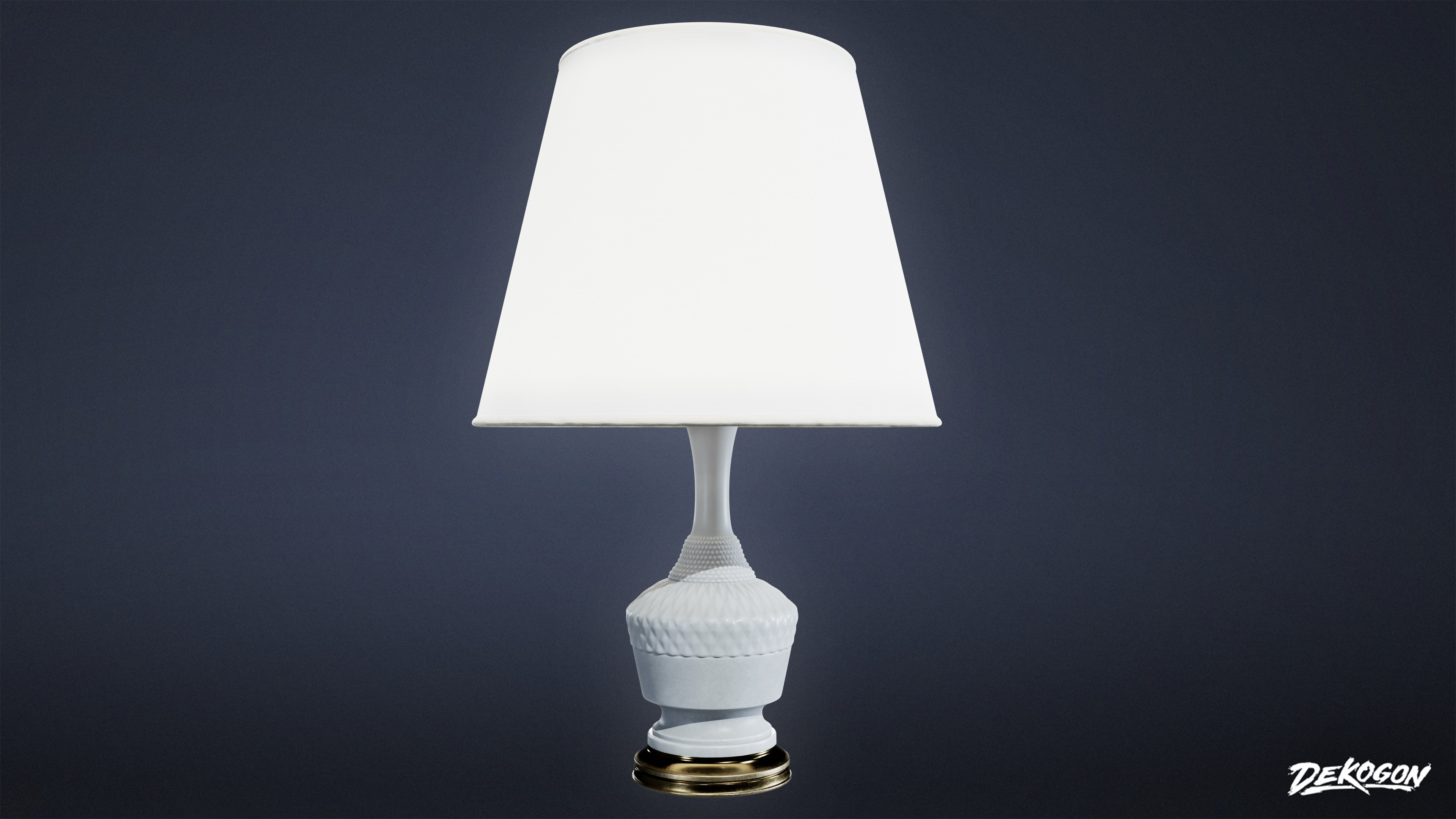 LIGHTING - Desk Lamp 01 - LOW POLY AND NANITE Low-poly 3D model_4