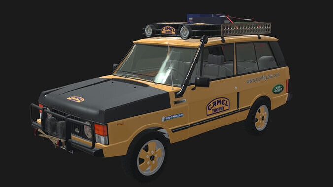 Range Rover Camel trophy 3D model