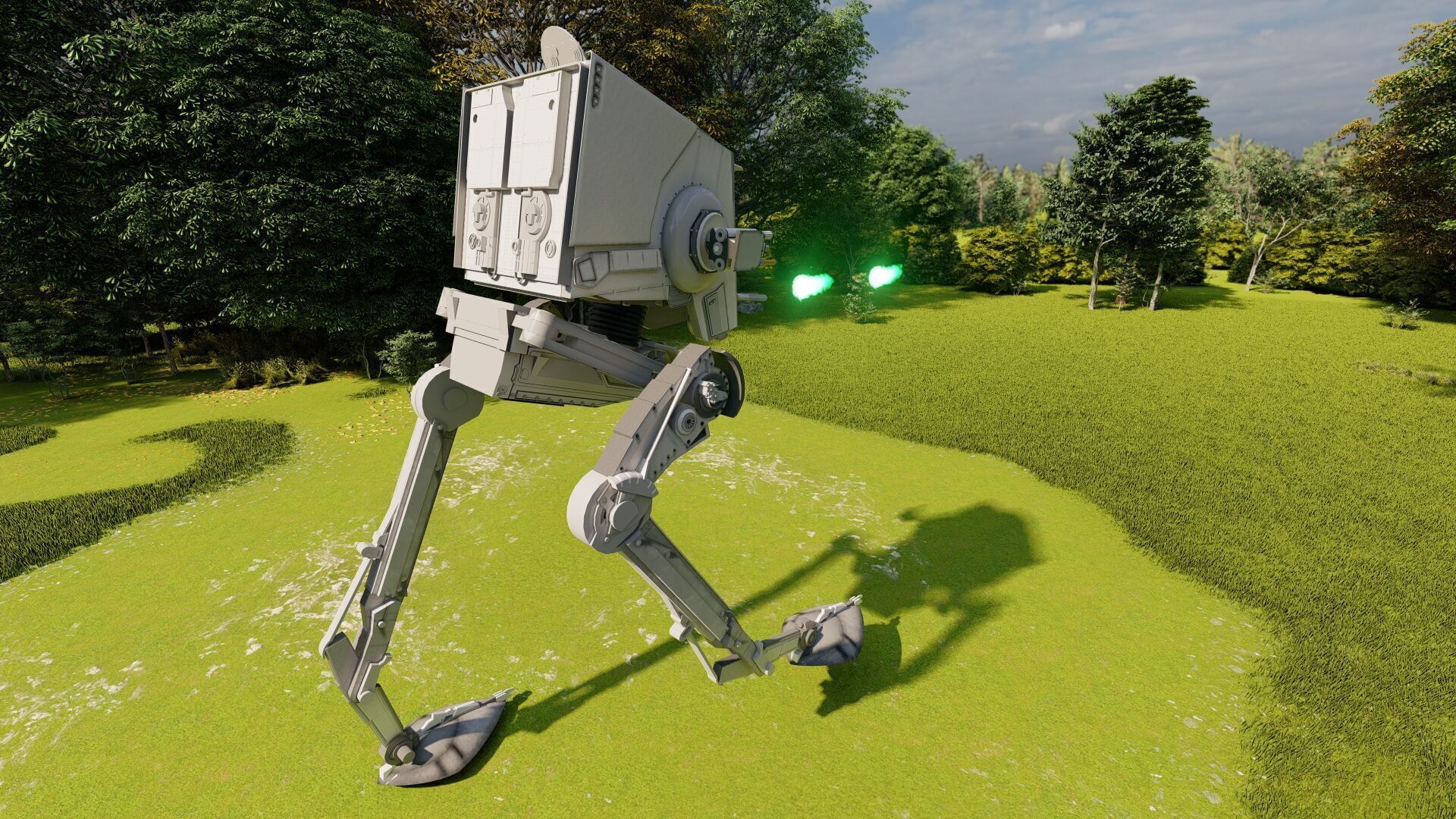 AT-ST WALKER  3D model_23