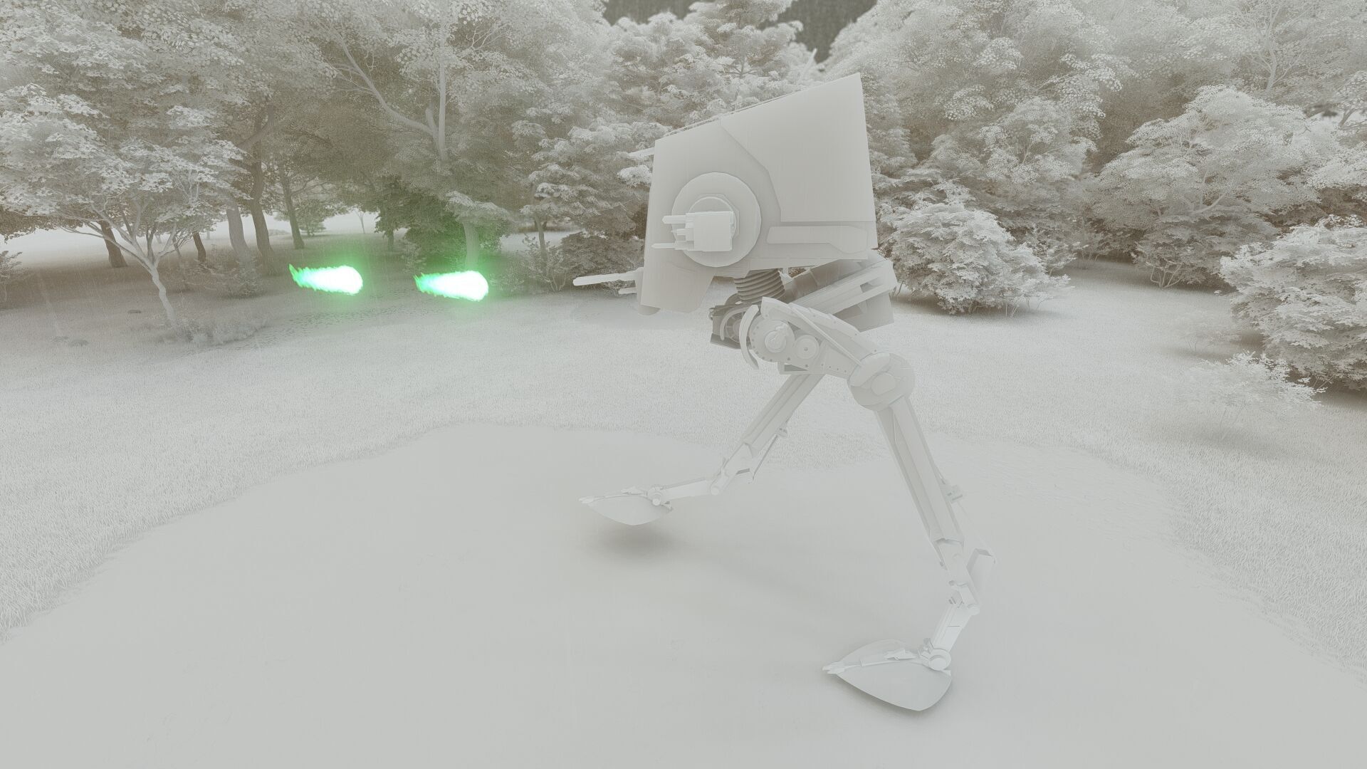 AT-ST WALKER  3D model_34