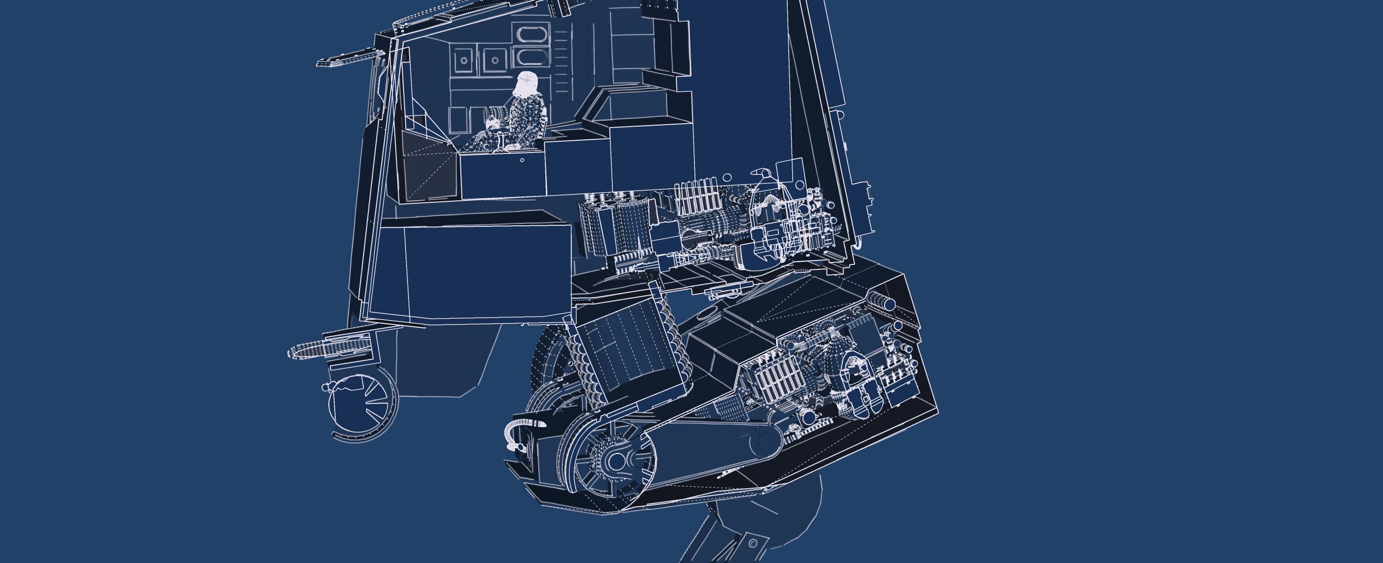 AT-ST WALKER  3D model_49