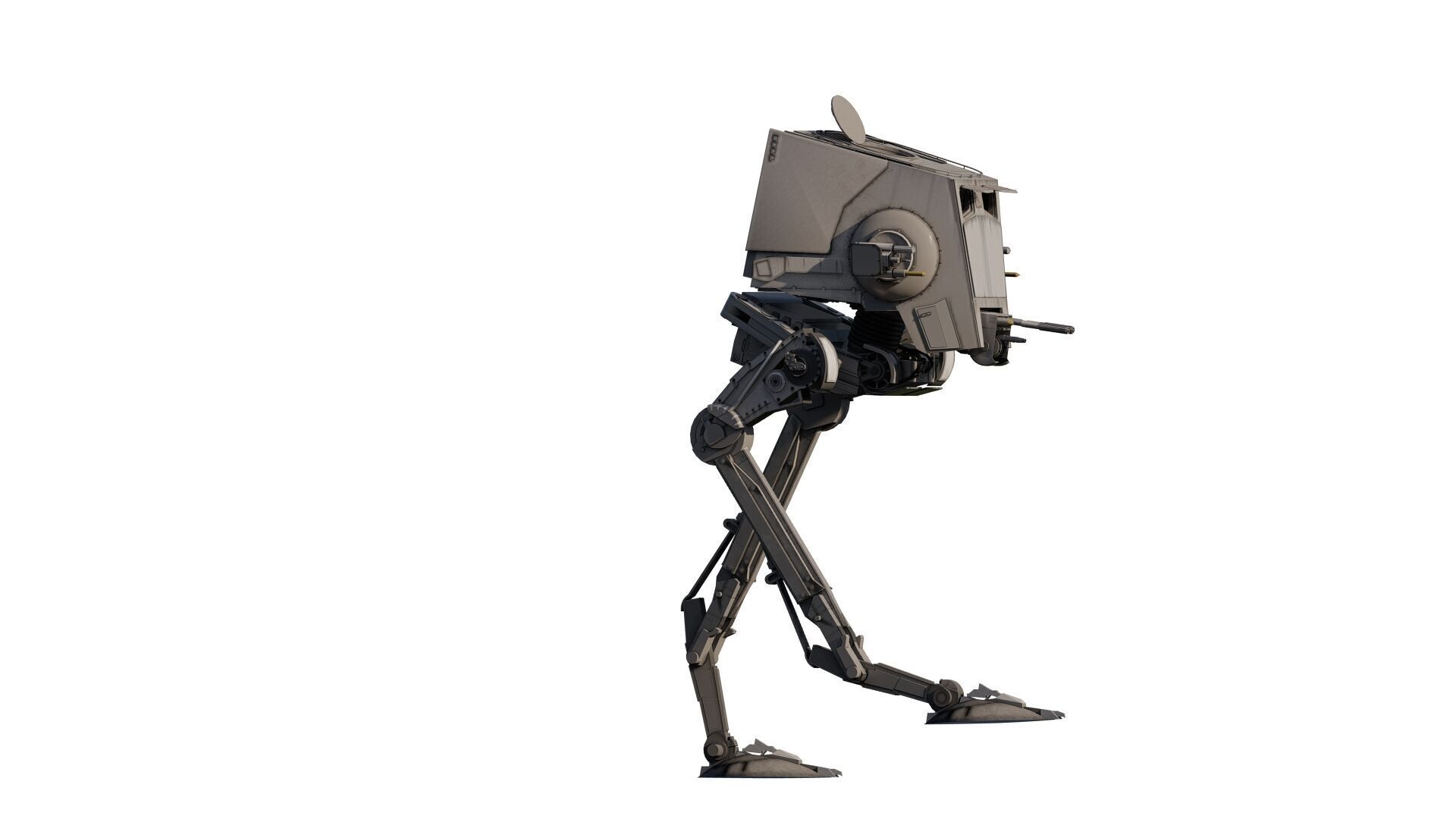 AT-ST WALKER  3D model_16