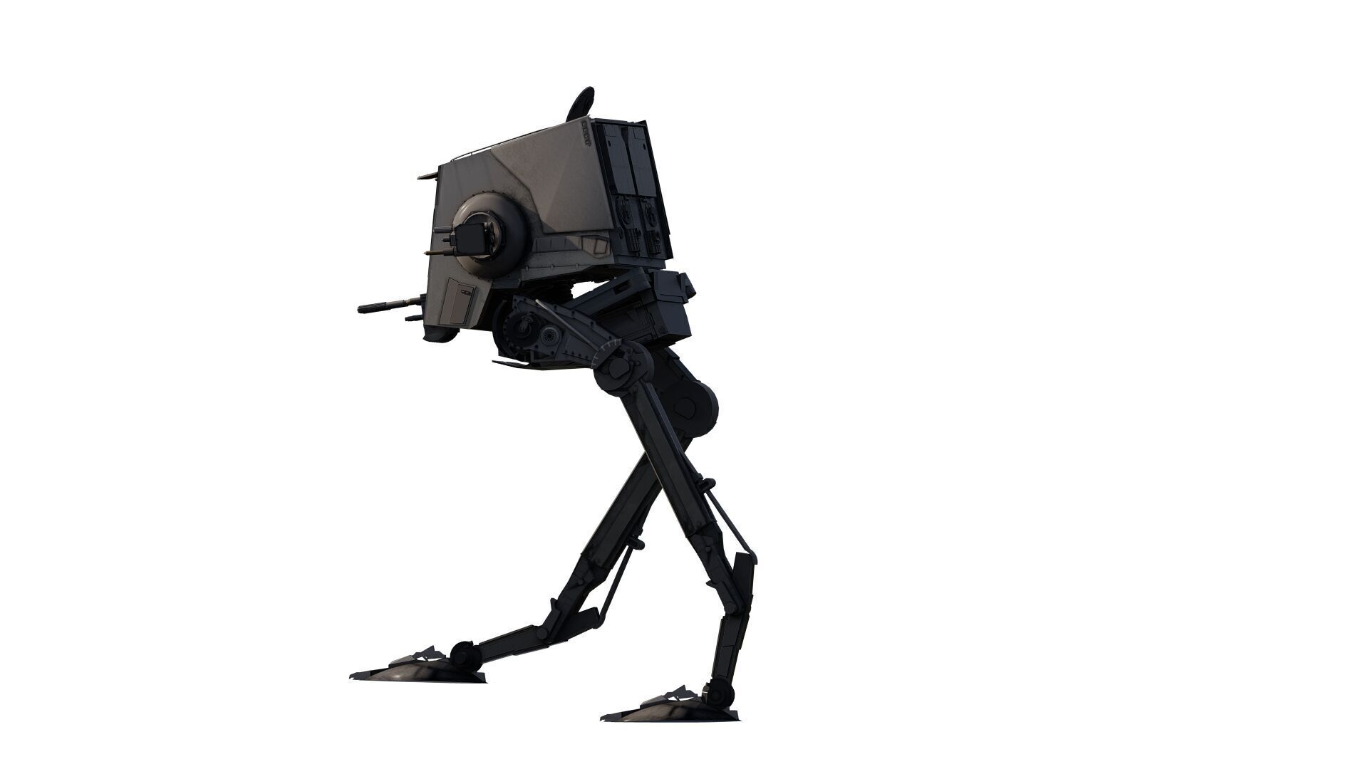 AT-ST WALKER  3D model_5