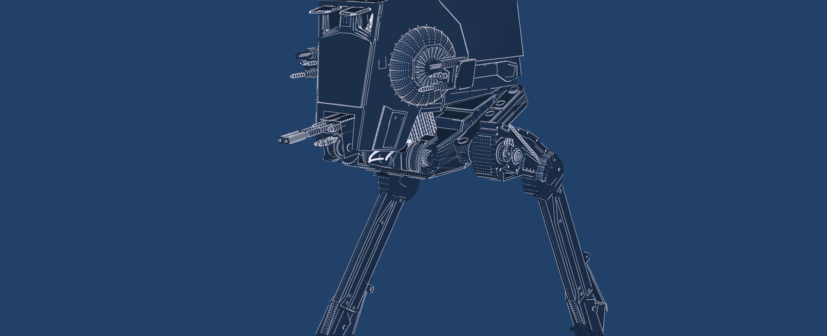 AT-ST WALKER  3D model_48