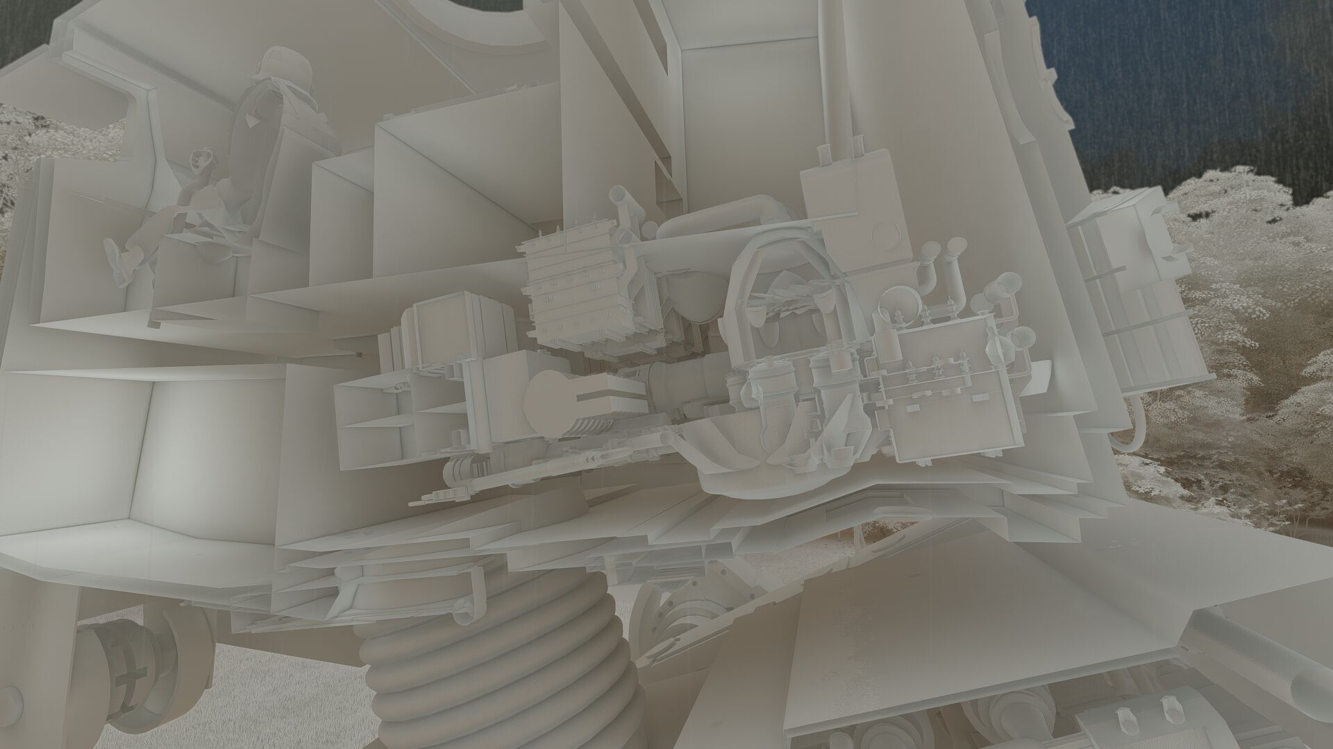 AT-ST WALKER  3D model_45