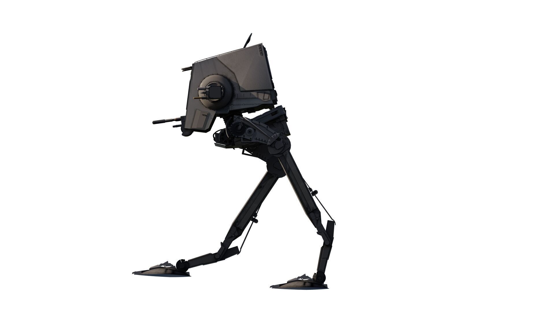 AT-ST WALKER  3D model_4
