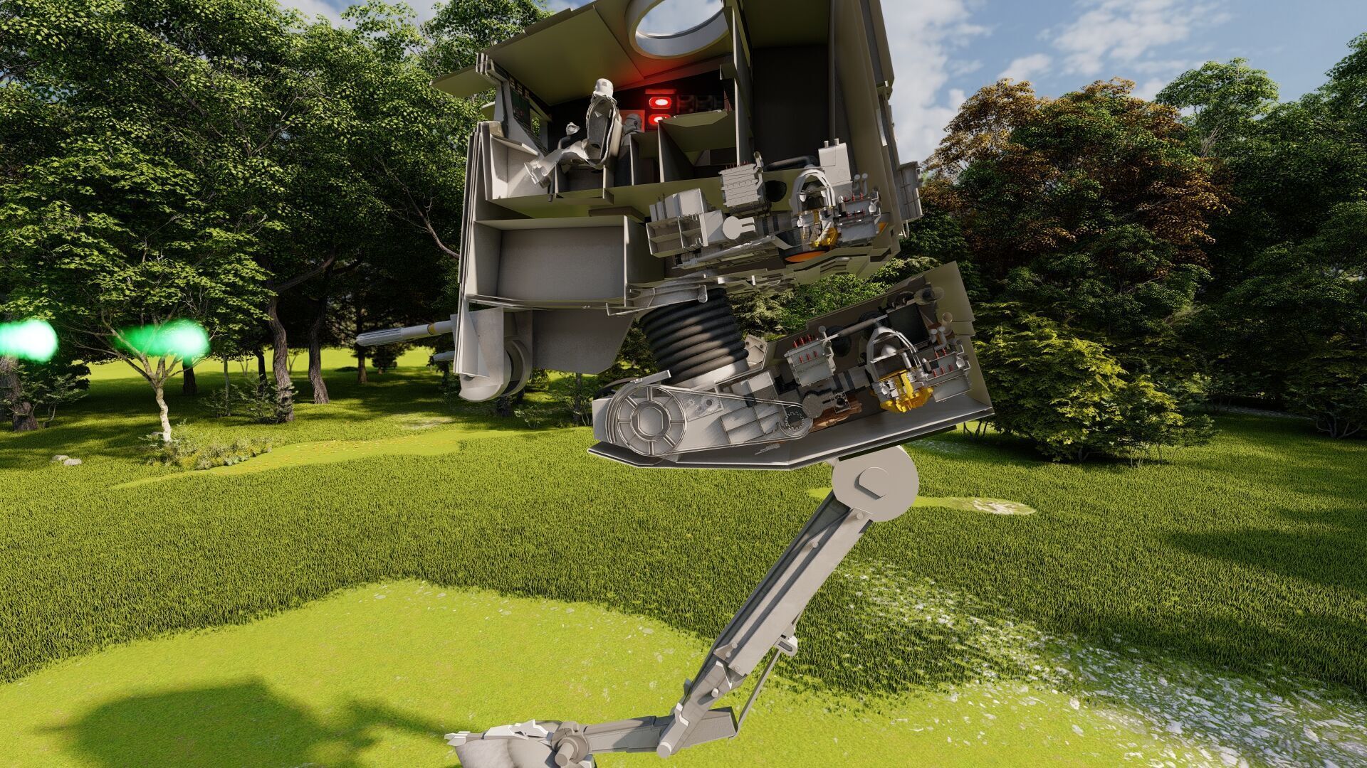 AT-ST WALKER  3D model_38