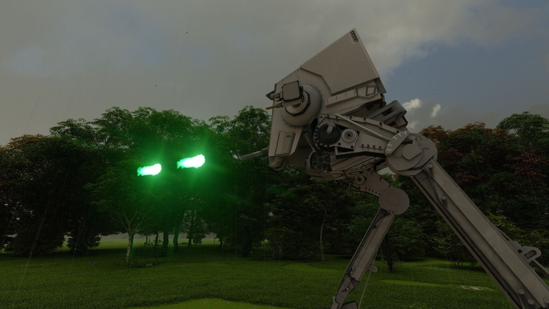 AT-ST WALKER  3D model_33