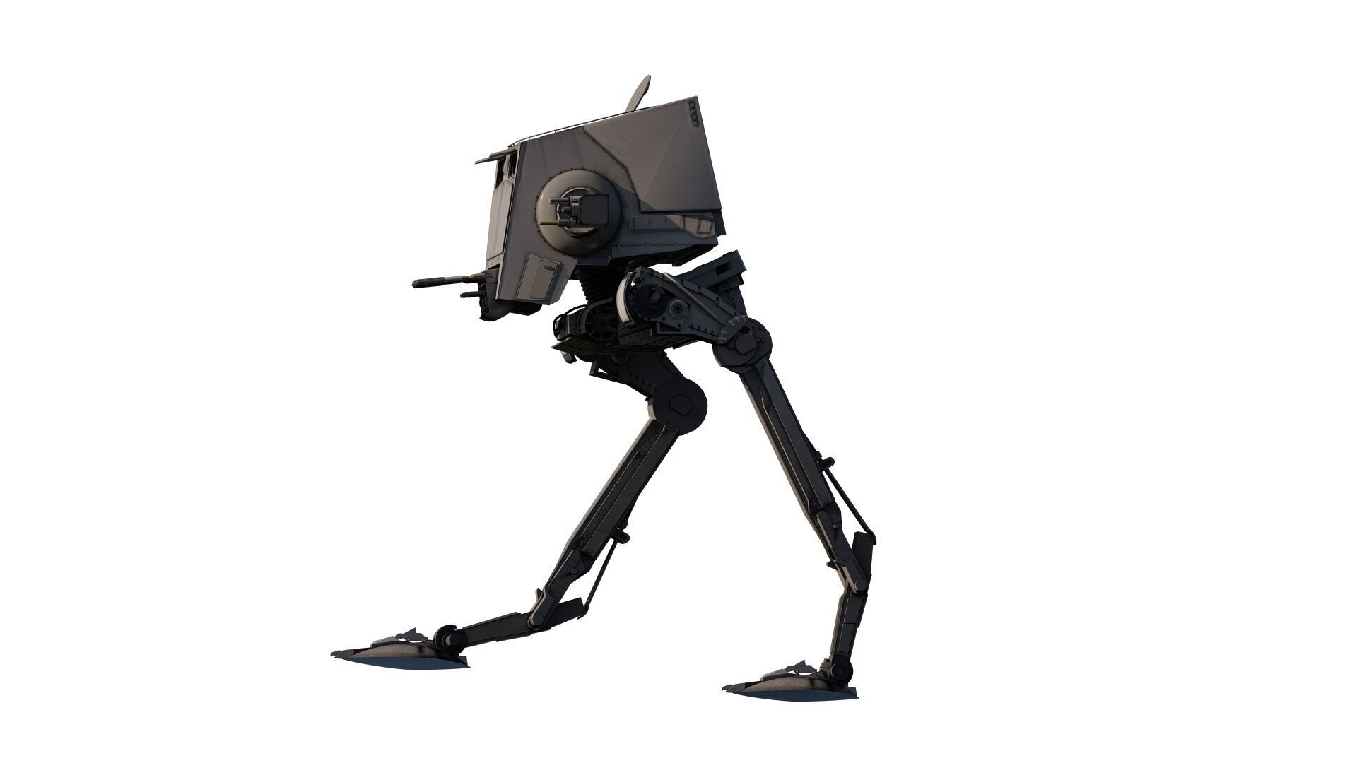 AT-ST WALKER  3D model_3