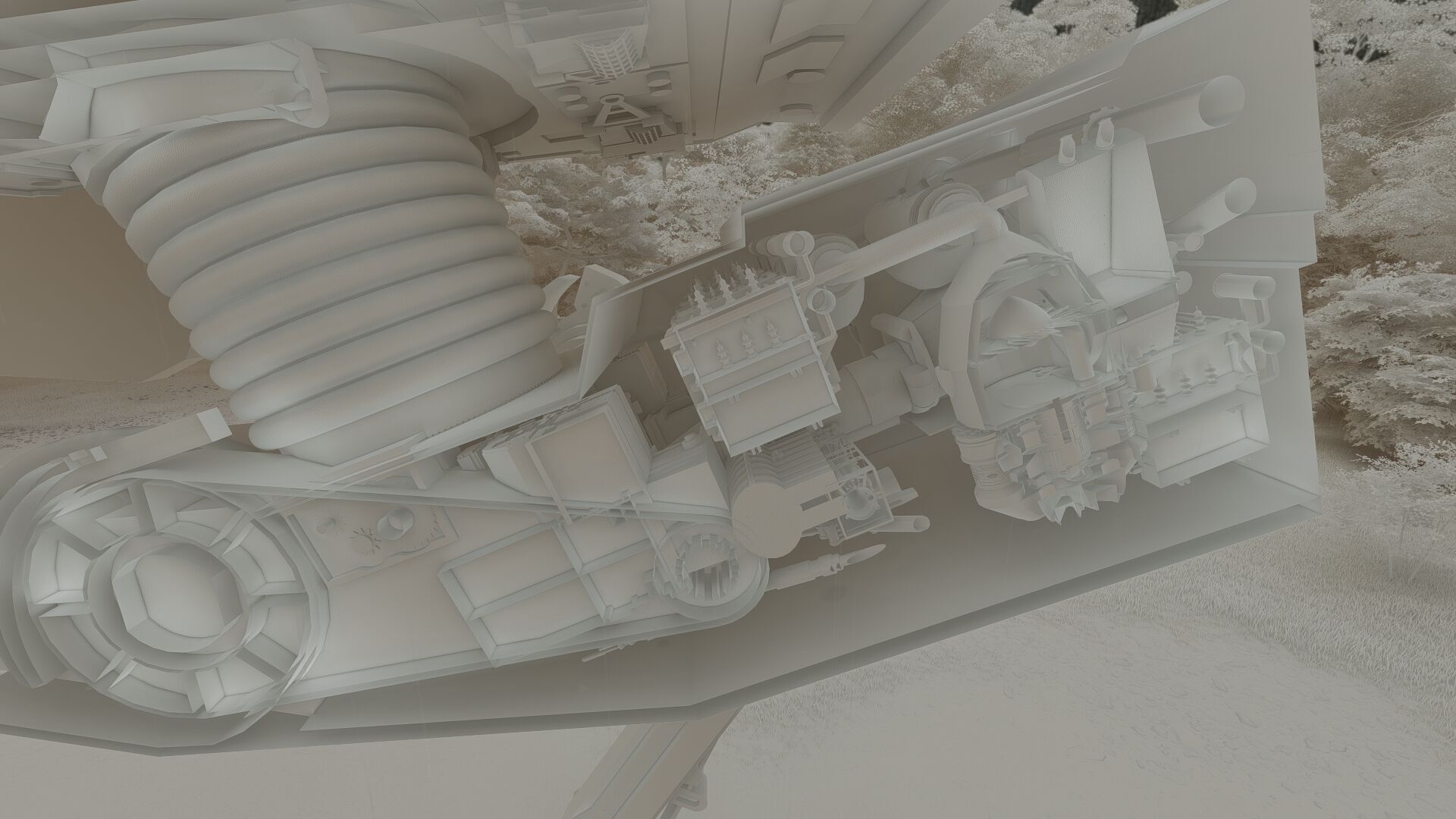 AT-ST WALKER  3D model_44