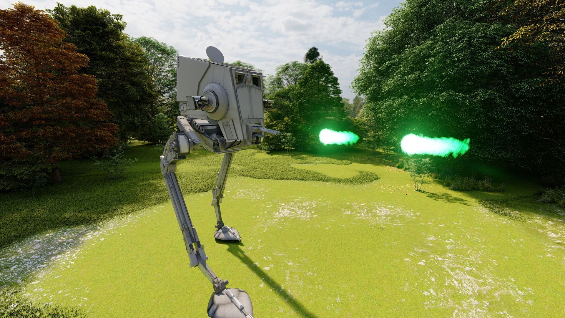 AT-ST WALKER  3D model_24
