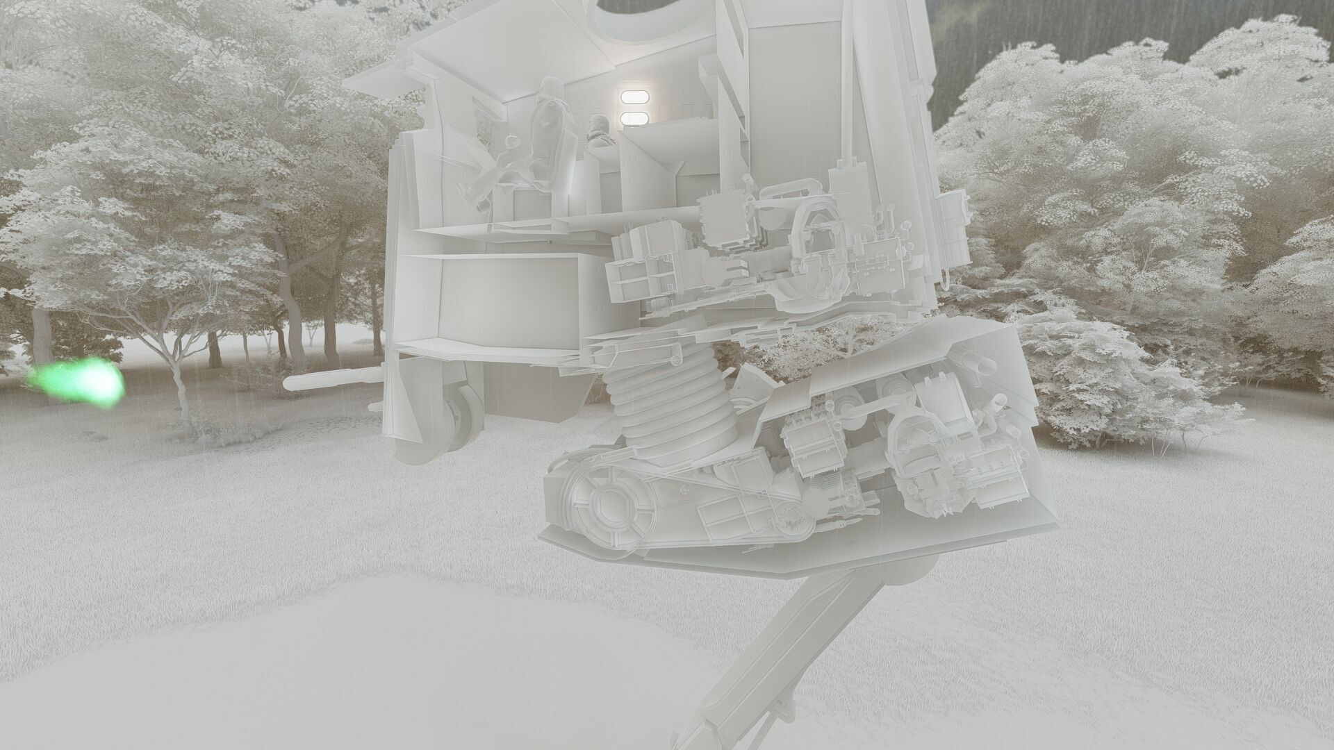 AT-ST WALKER  3D model_43