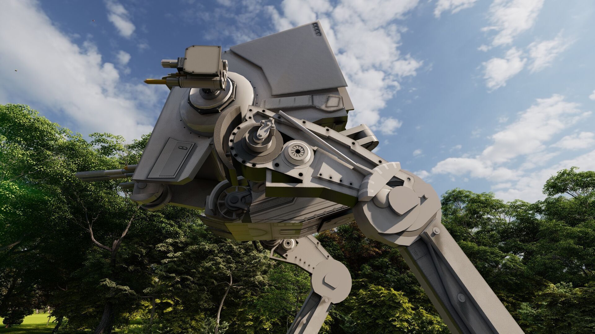 AT-ST WALKER  3D model_25