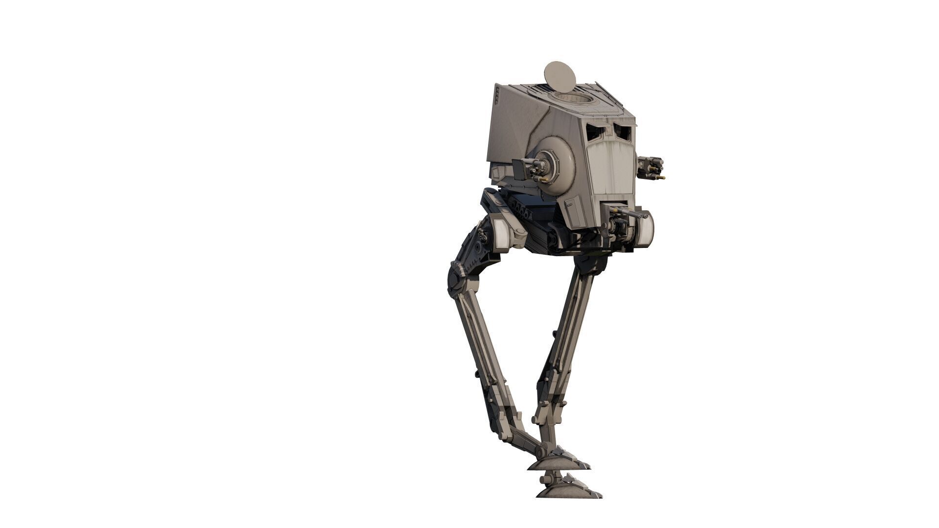 AT-ST WALKER  3D model_18