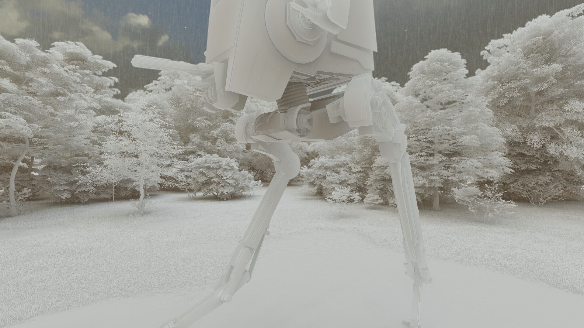 AT-ST WALKER  3D model_35