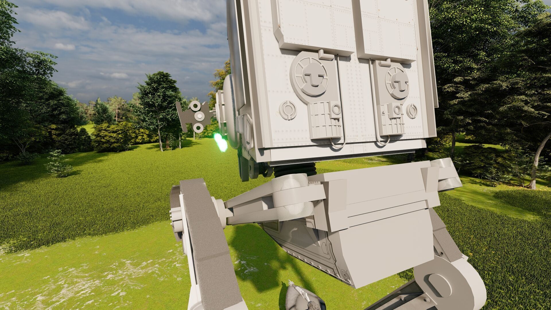 AT-ST WALKER  3D model_27