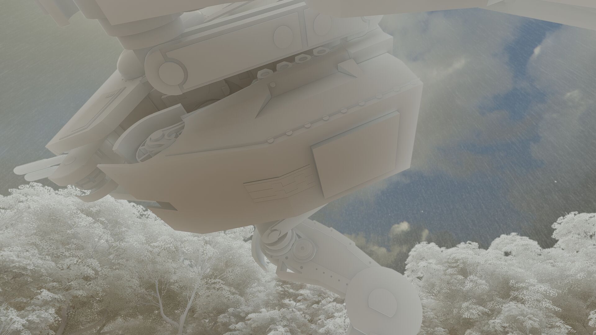 AT-ST WALKER  3D model_37