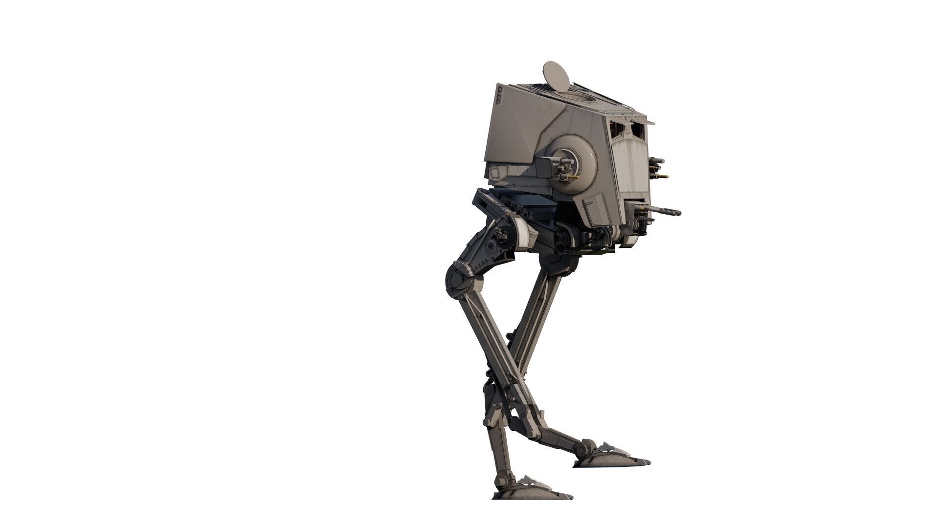 AT-ST WALKER  3D model_17