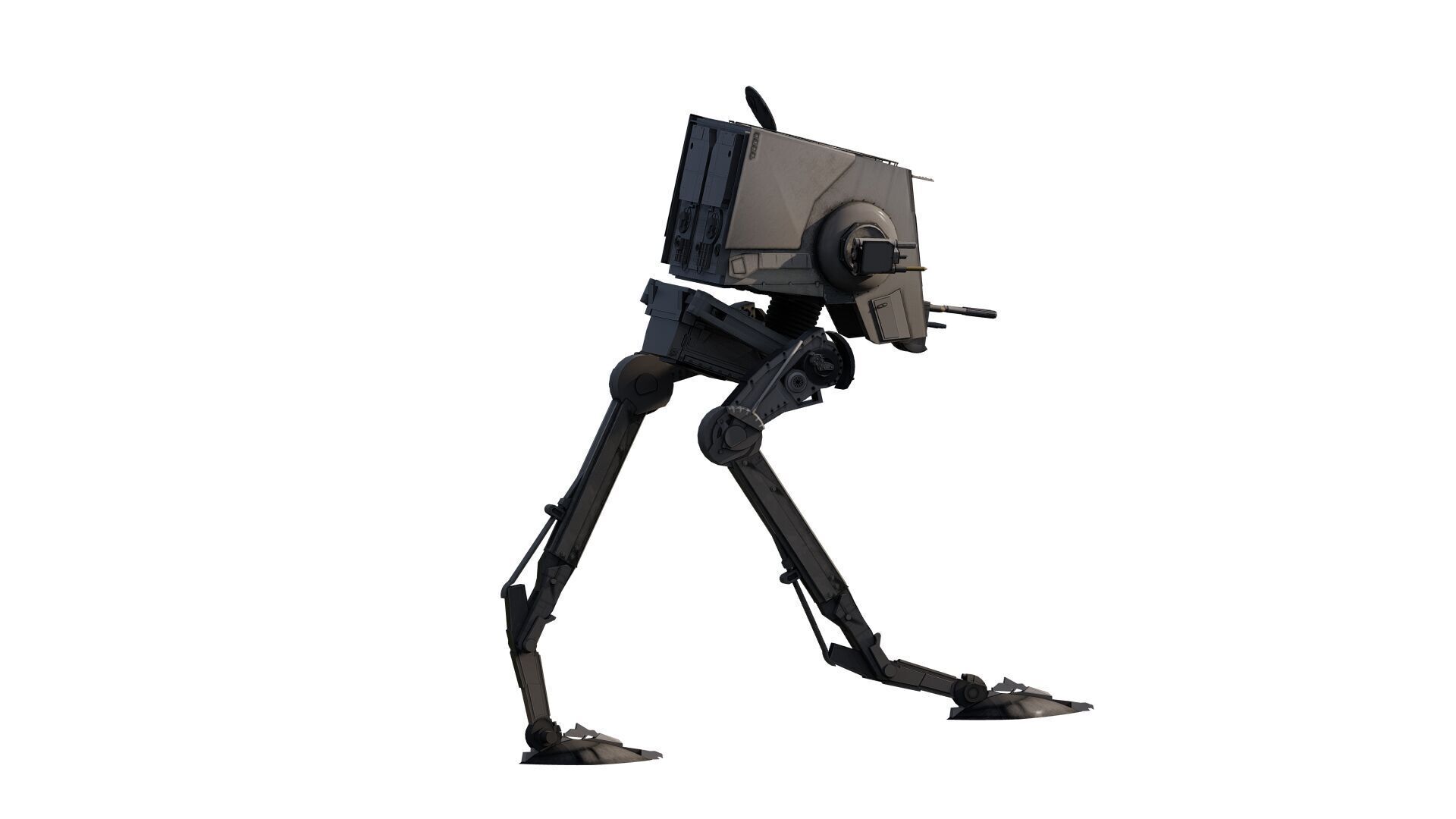 AT-ST WALKER  3D model_14