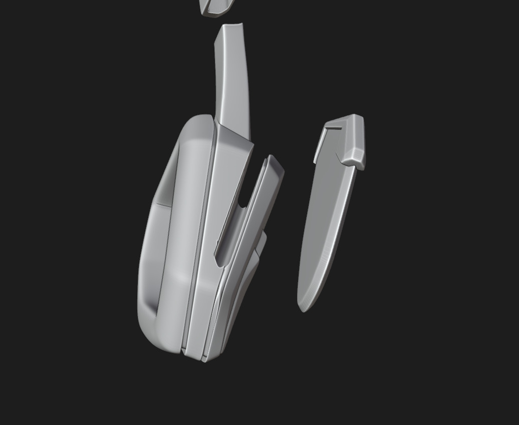 Overwatch 2 - DVA Headset - Cosplay 3D Print Prop 3D print model_15