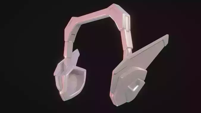 Overwatch 2 - DVA Headset - Cosplay 3D Print Prop