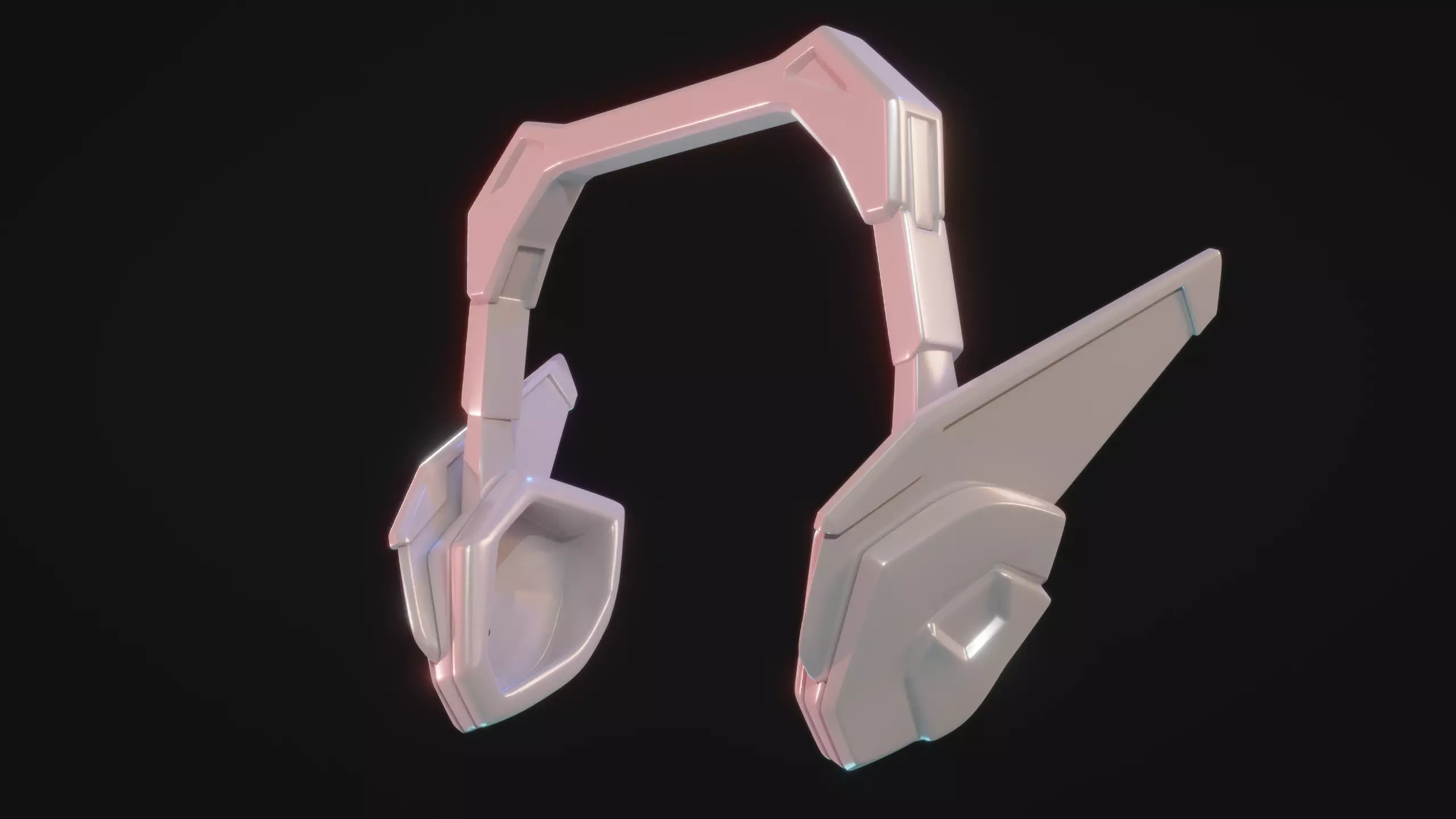 Overwatch 2 - DVA Headset - Cosplay 3D Print Prop 3D print model_0