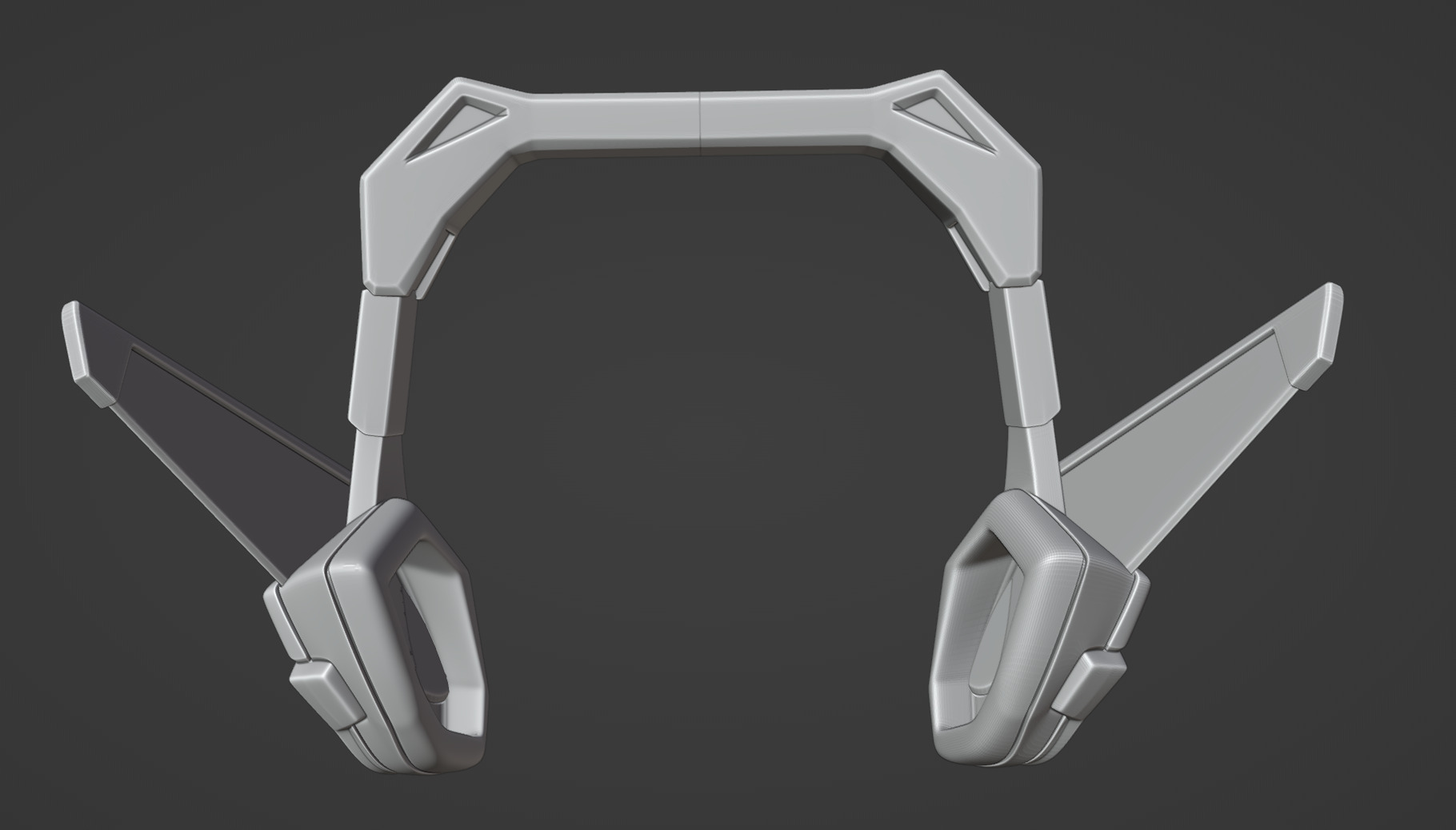 Overwatch 2 - DVA Headset - Cosplay 3D Print Prop 3D print model_12