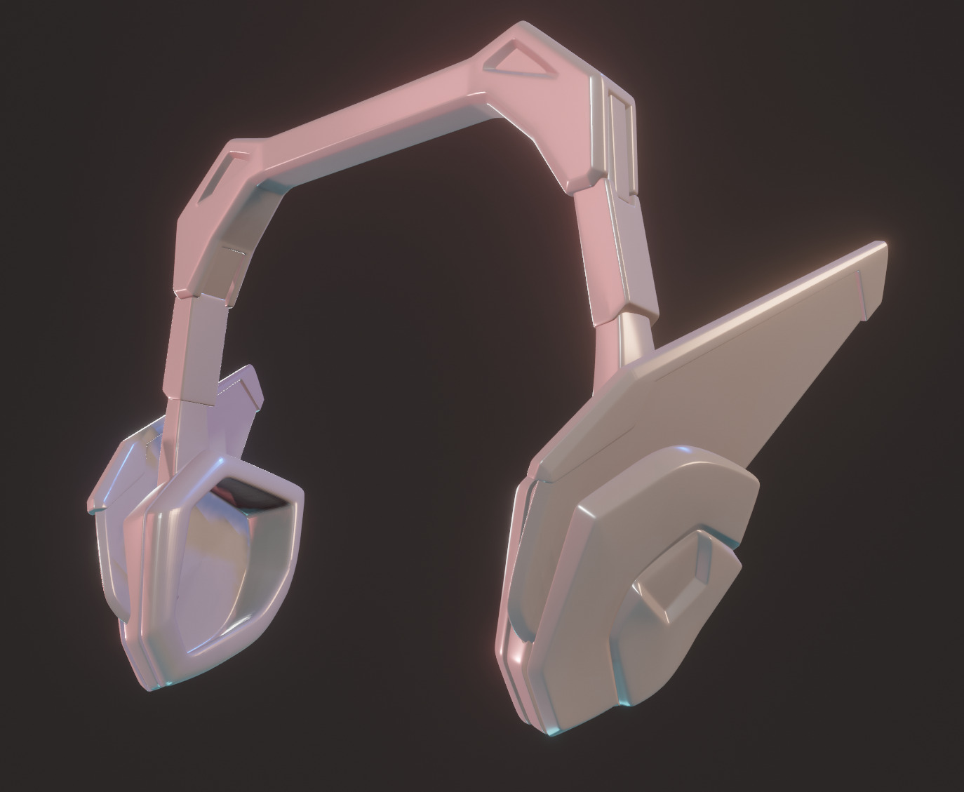 Overwatch 2 - DVA Headset - Cosplay 3D Print Prop 3D print model_1