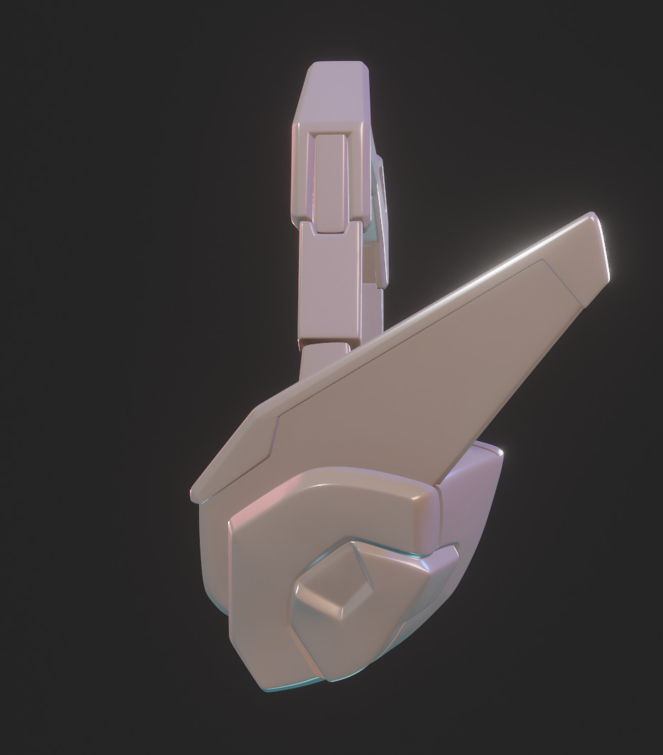 Overwatch 2 - DVA Headset - Cosplay 3D Print Prop 3D print model_4