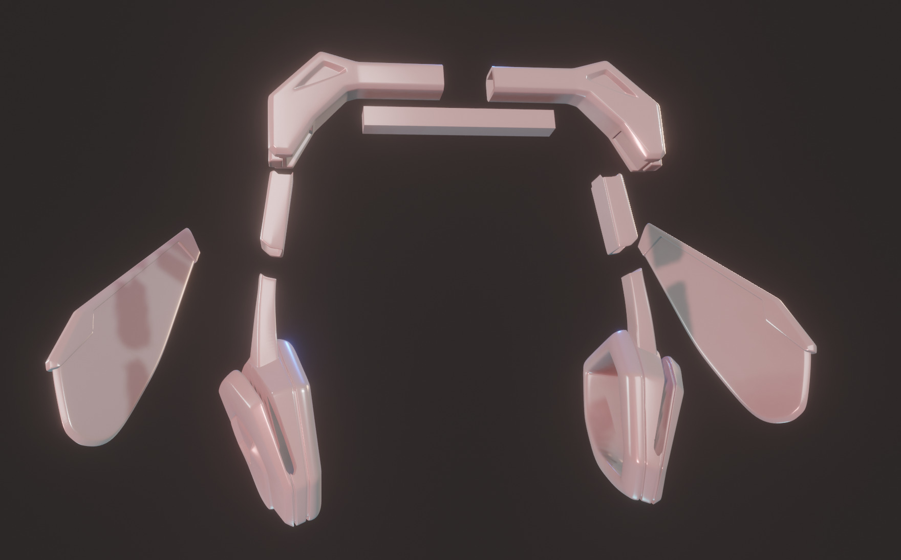 Overwatch 2 - DVA Headset - Cosplay 3D Print Prop 3D print model_6