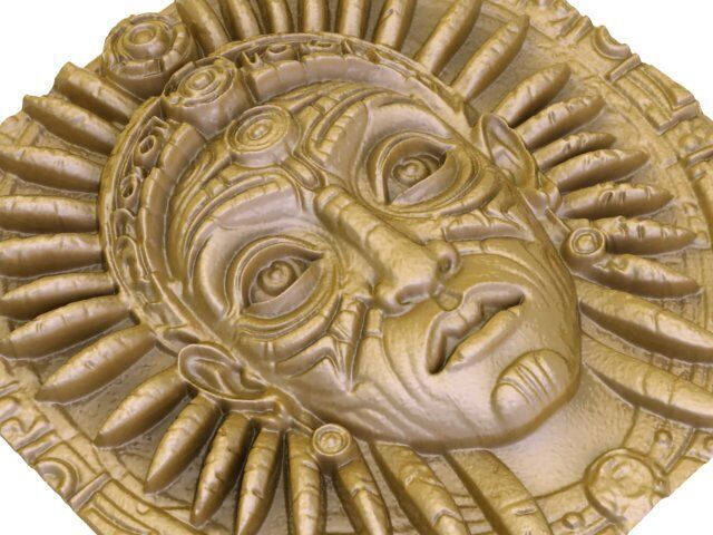 3d relief 3D model_1