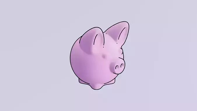 Cute pig
