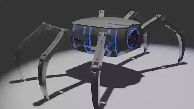 Alien spider robo