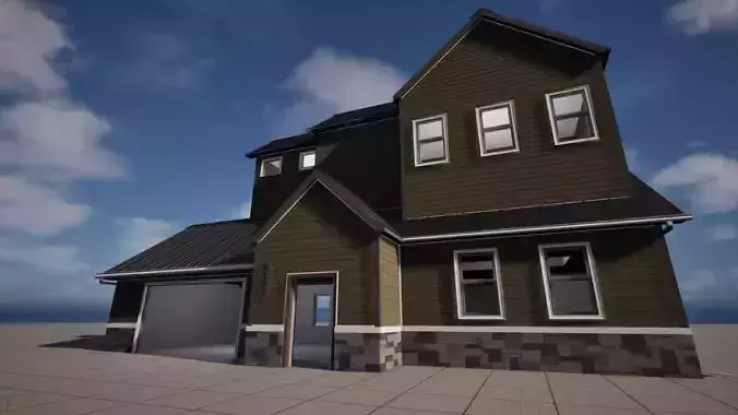 2 story house