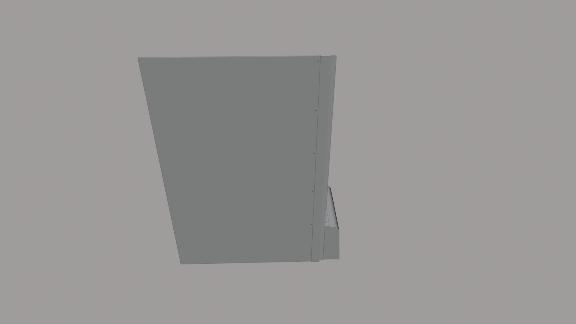 Temporary perimeter fence hoarding set building site Low-poly 3D model_12