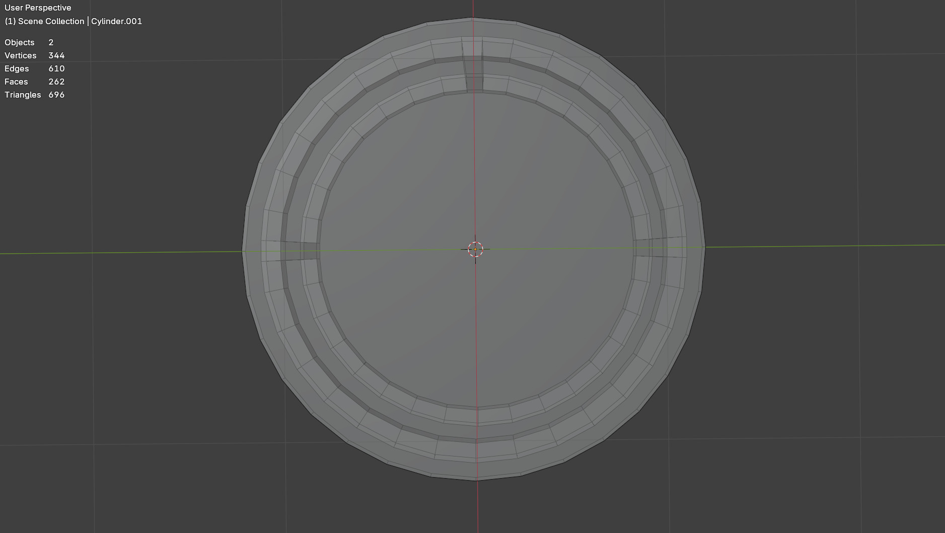 Coffee table Low-poly 3D model_5