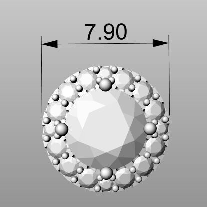 Earrings together 3D print model_13