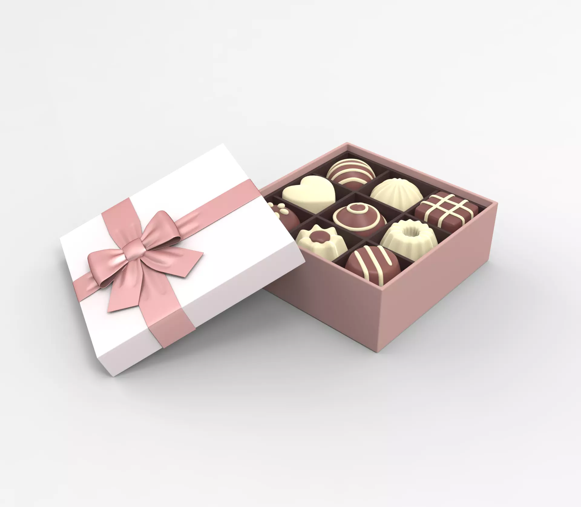 Candy box 3D model
