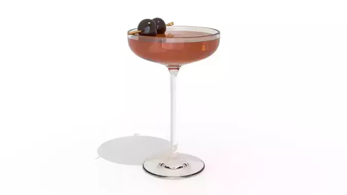 Manhattan Cocktail - with Cherries