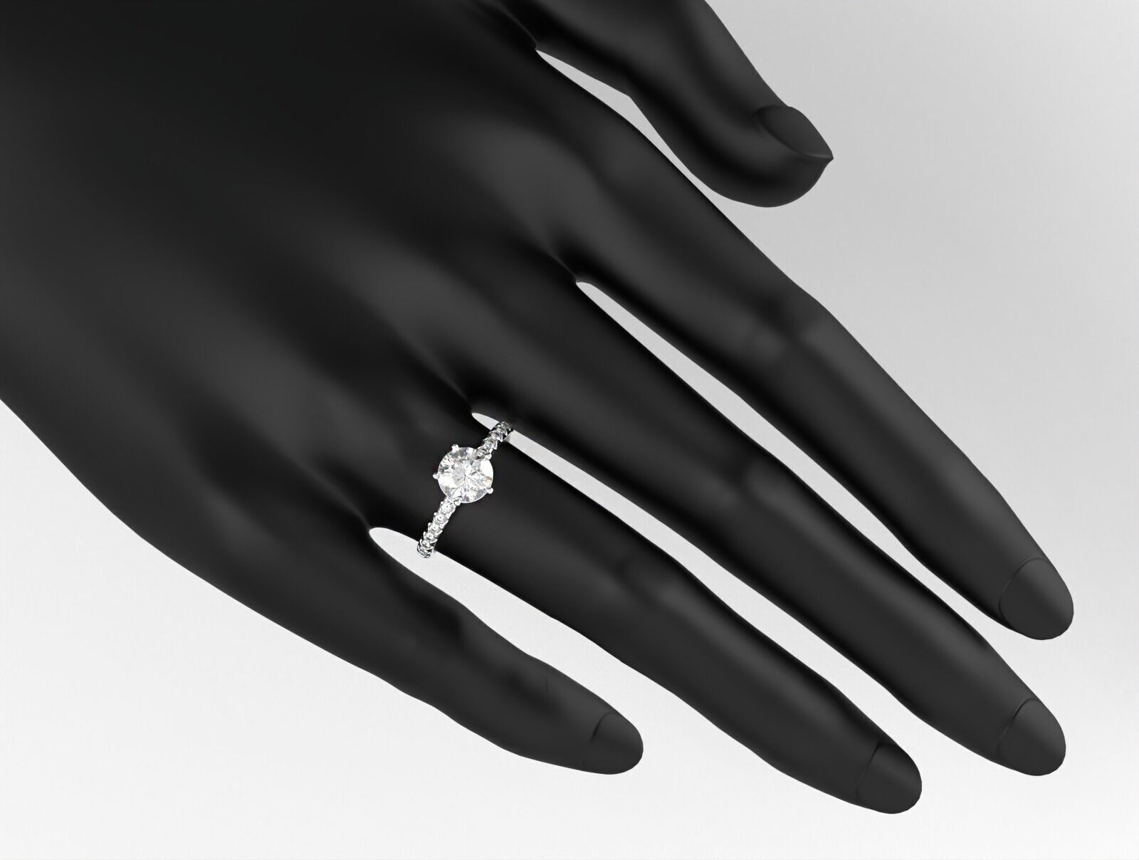 Ring wedding 3D print model_18