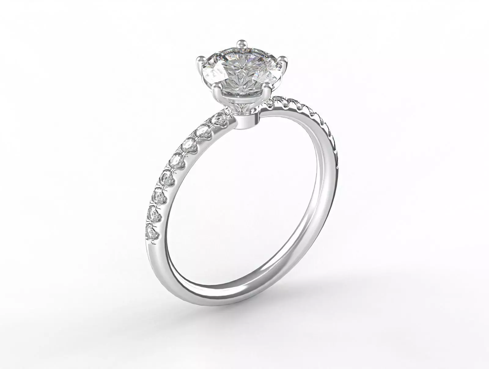 Ring wedding 3D print model_0