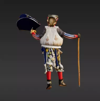 Magical Character 3D model