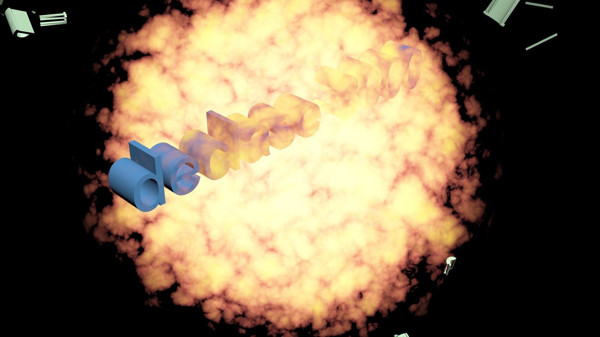 Explosion 3D model_3