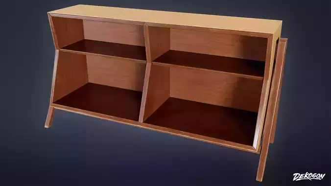 MIDCENTURY - Table 04 - LOW POLY