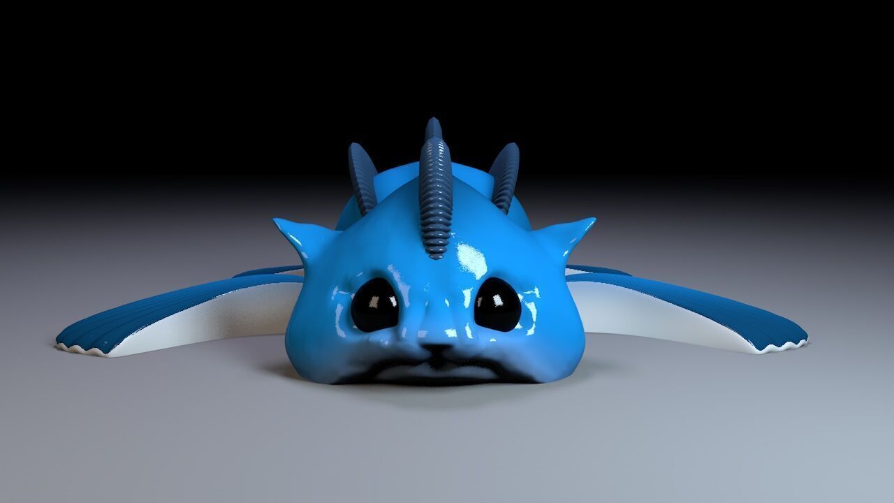 Articulated Catfish 3D print model_6