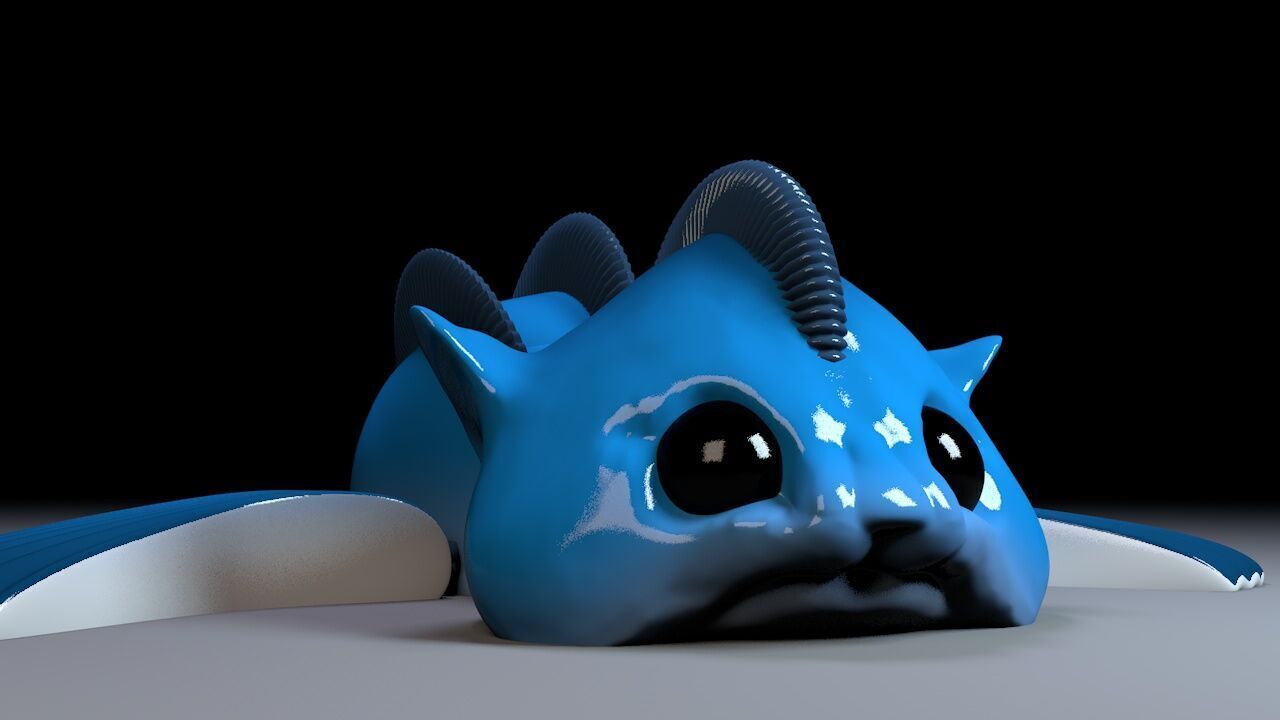 Articulated Catfish 3D print model_3