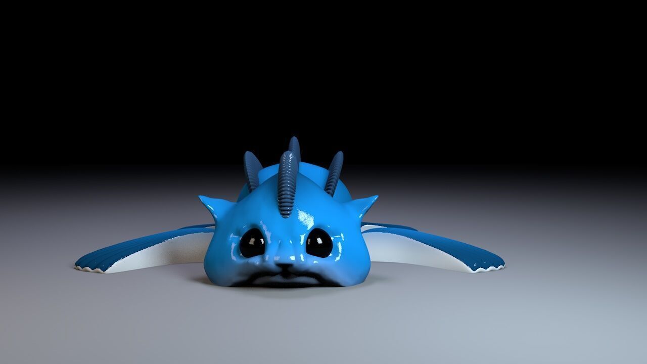 Articulated Catfish 3D print model_1