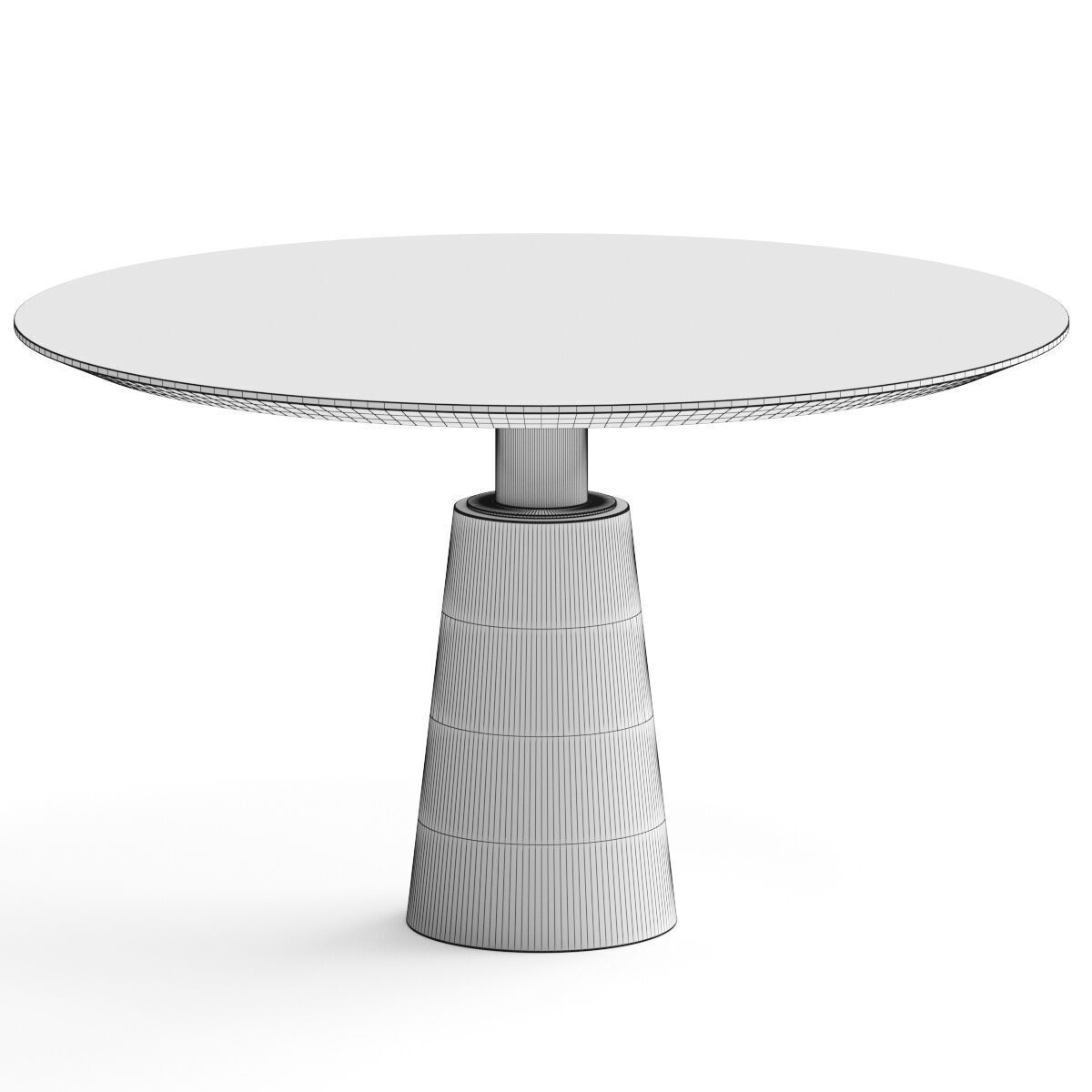 Genova Dining Table 3D model_2