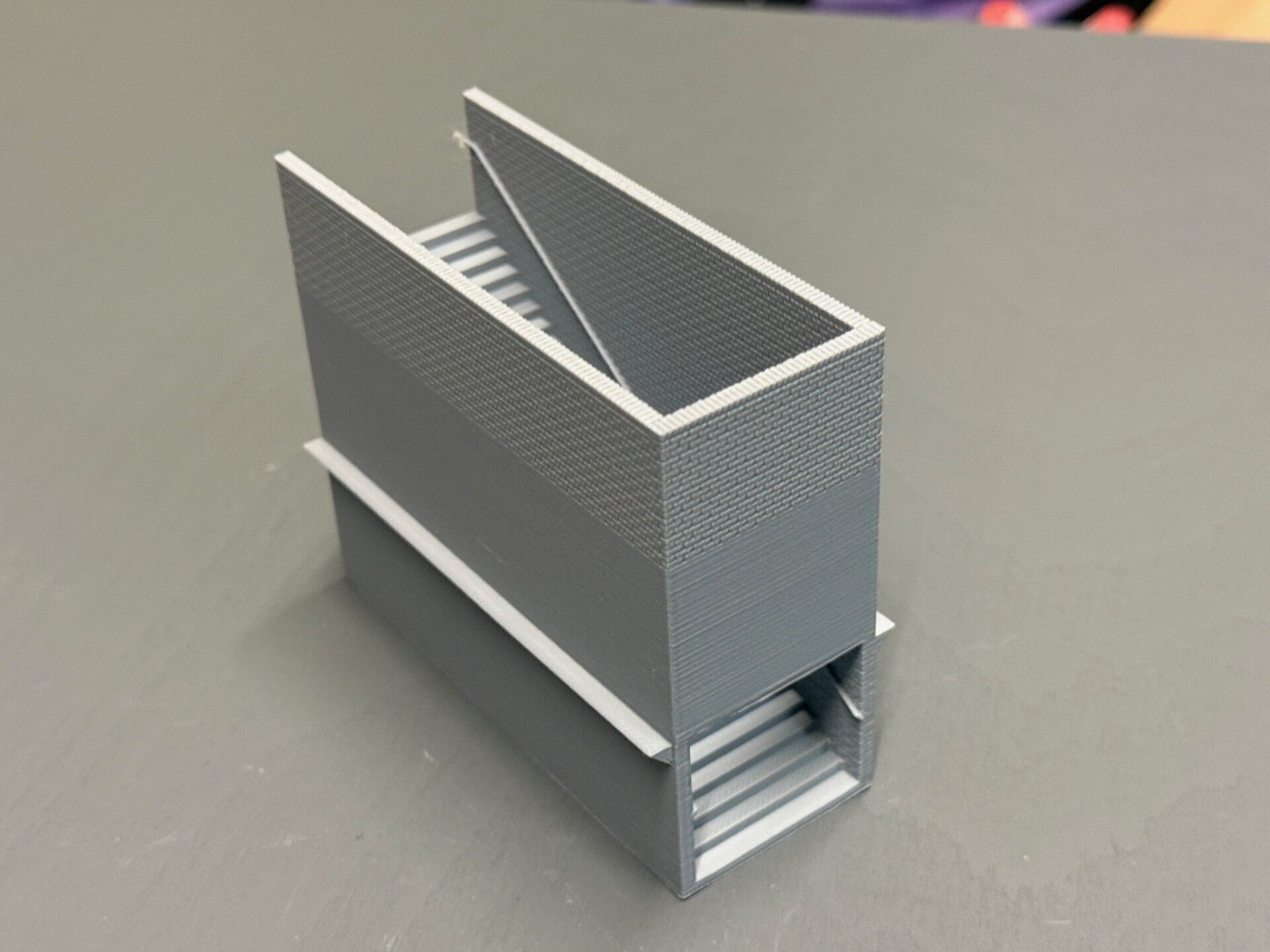 Model Railway Station Platform Brick Subway Steps V2 3D print model_13